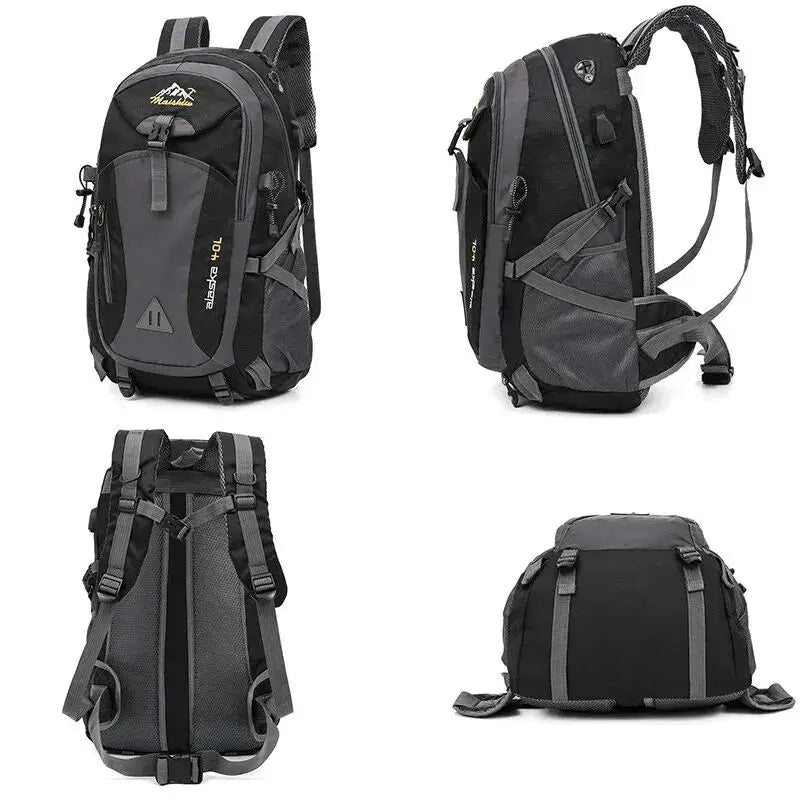 40L Outdoor Camping Backpack Nylon Waterproof Hiking Travel Sport Bag For Men Women Ultralight Climbing Trekking Backpack