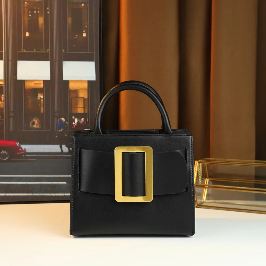 Chic Minimalist Designer Diaper Bag Women Luxury Large Capacity Tote Elegant Leather Crossbody Bag For Shopping And Party