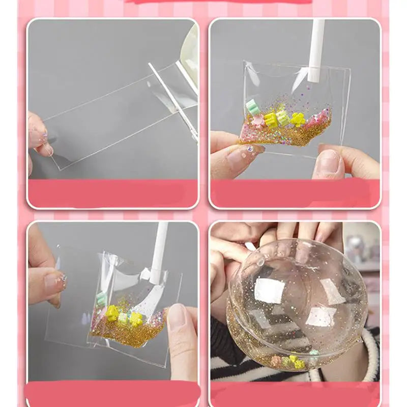 DIY Blowing Bubble Nano Tape Double Sided Nanoglue Tape Adhesive Waterproof DIY Crafts Tape Children Toys Kids Decompression Toy
