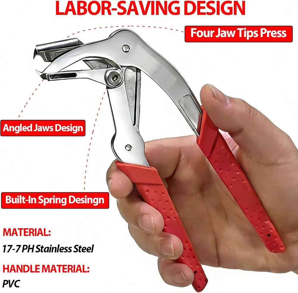 Car Clip Pliers Panel Clip Removal Pliers Spring Loaded Fastener Removal Tool for Removing Automotive Fasteners Clips Door Panel