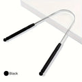 Stainless Steel Tongue Scraper U-Shaped Dental Cleaner for Bacteria/Plaque Removal with Multi-Style Options for All Users
