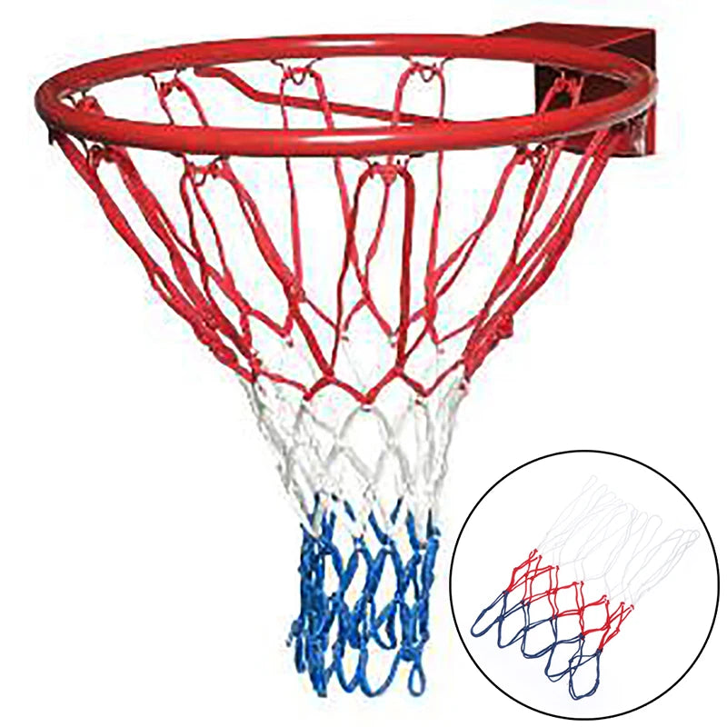 ★▲1PC Standard Basketball Net Nylon Hoop Goal Standard Rim For basketball stands