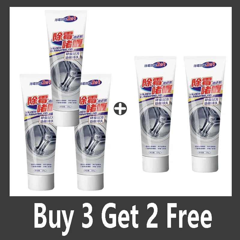 1/3/5/10Pcs Mold Remover Gel Anti-Mold Cleaning Gel For Kitchen Bathroom Washing Machine Refrigerator Rubber Ring Removing Mold