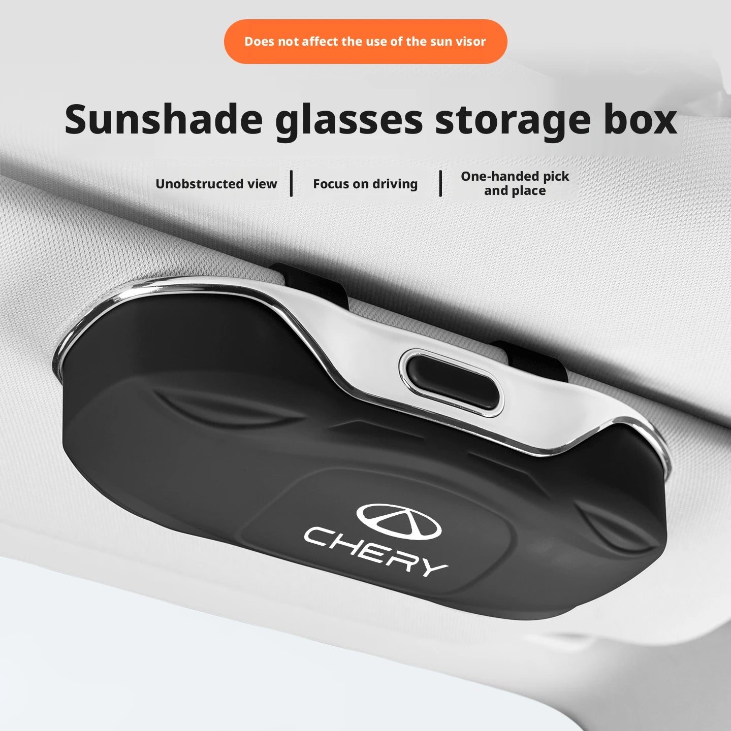 Suitable for Chery ICAR03 ICR03 Tiggo 8Pro Tiggo 9 Arrizo 5 7/8 Car Sun Visor Glasses Case