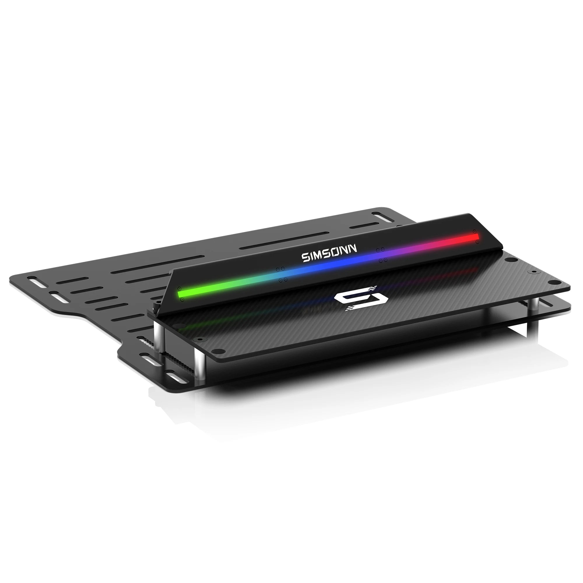 SIMSONN Simracing Pedals Mounting Base Plate for Plus X / PRO X Ultra Sim Racing Simulator Pedal Driving Game Accessories