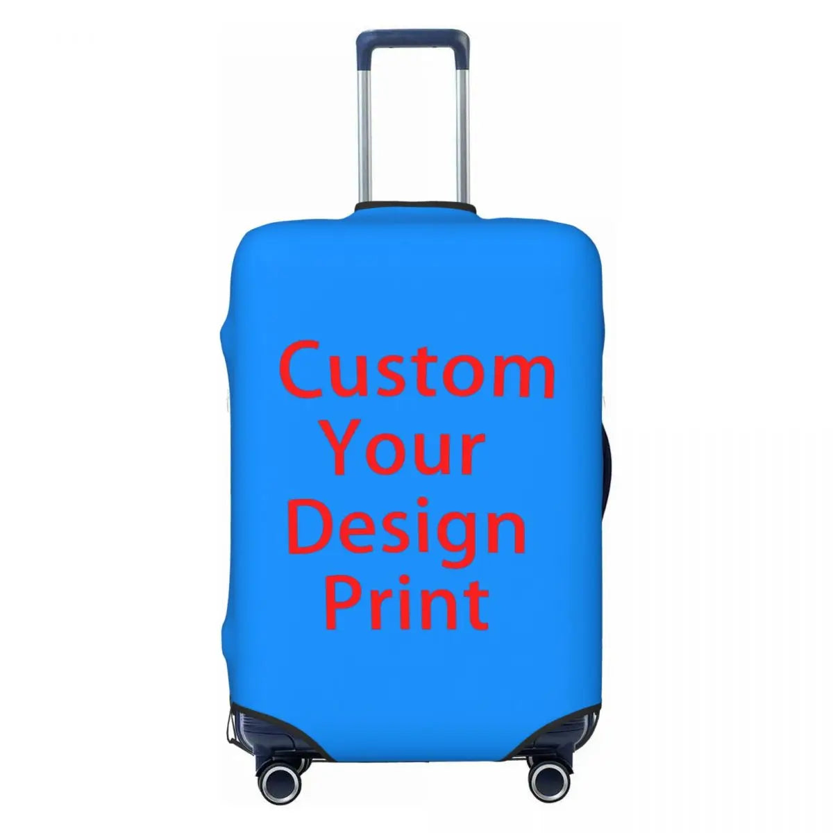 Custom Customize Logo Luggage Cover Elastic Your Design Here Travel Suitcase Protective Covers Suit For 18-32 inch