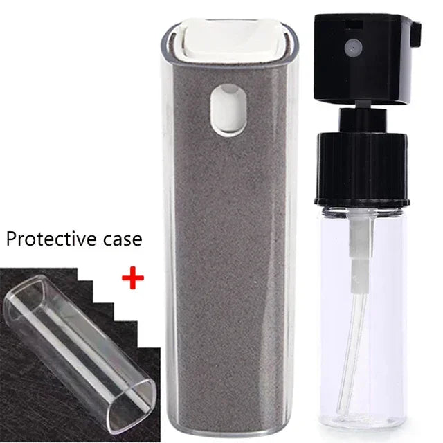 Phone Screen Cleaner Spray Computer Mobile Phone Screen Dust Remover Tool Car Microfiber Cleaning and Polishing Tool