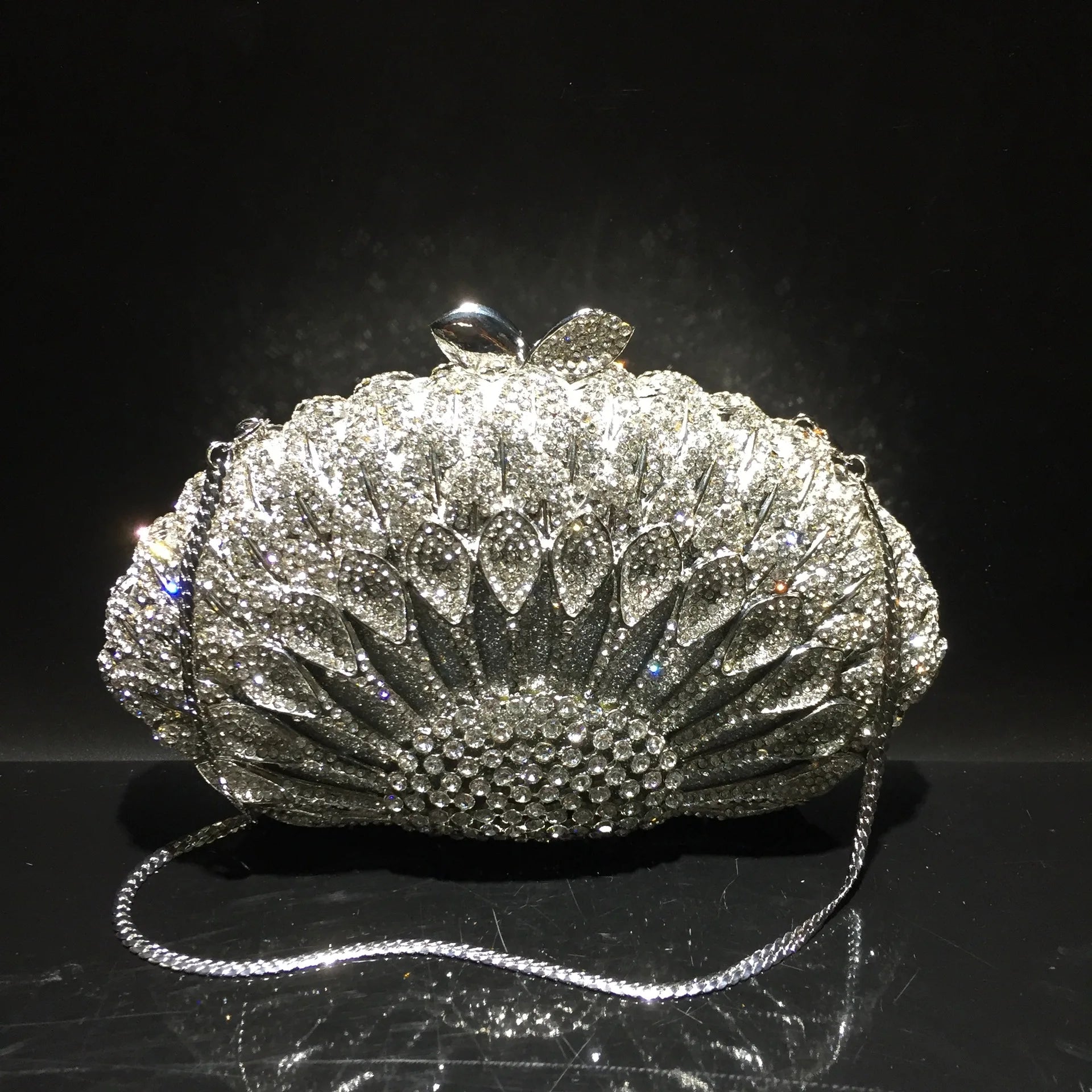 Woman Crystals Dinner Party Evening Clutch Bags Gems Handbag Diamond Evening Bag Wedding Bridal Purse Gala Banquet Purses