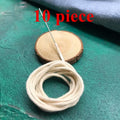 10pcs/Lot Thickned White/Red 1 Meter Long With Needle Pure Cotton Wicks For Zippo Zorro Classic Oil Lighters Replace Accessory