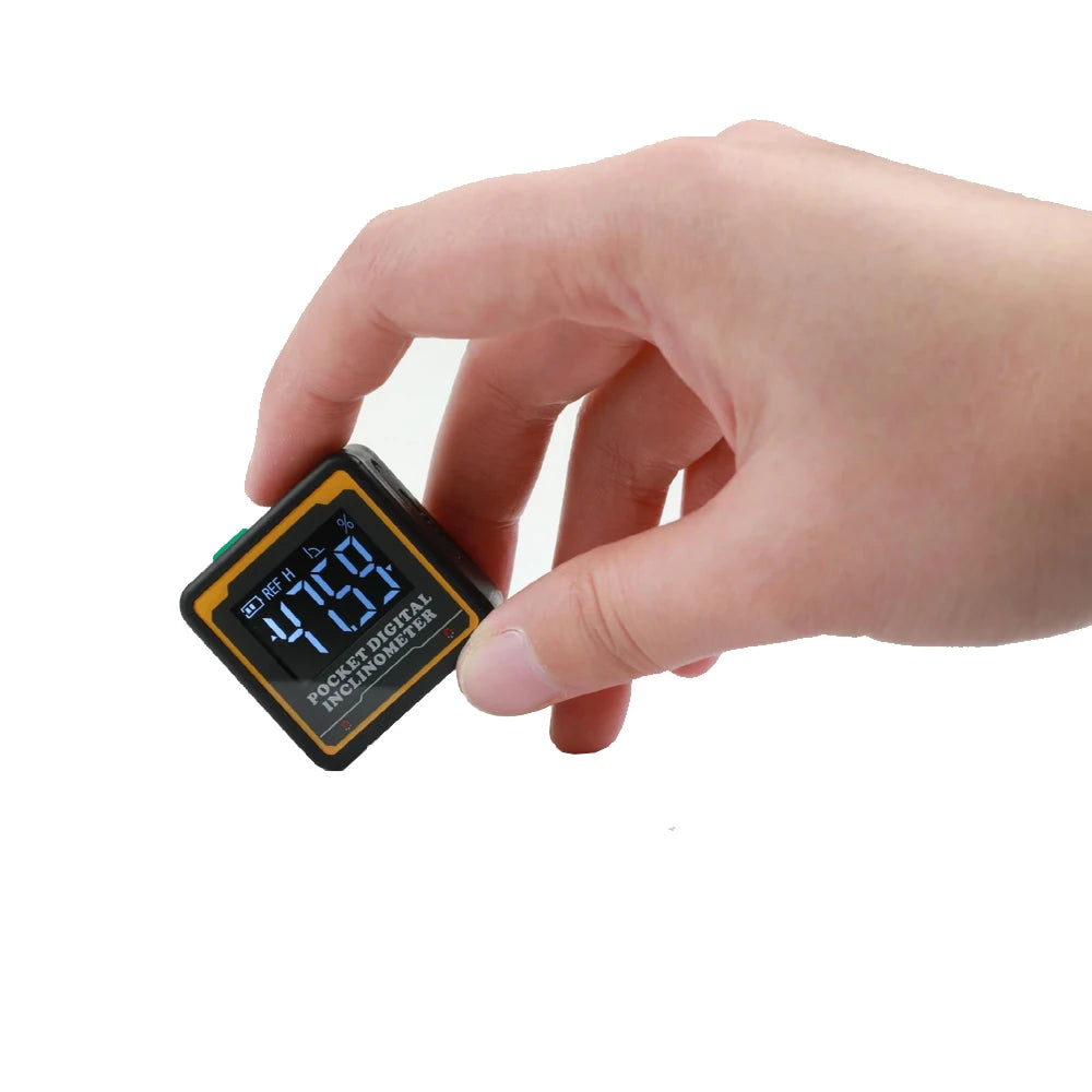 Digital Inclinometer Electronic Level Box Magnetic Protractor Angle Finder Gauge for Bevel Angle Miter Saw Car Repair Testing
