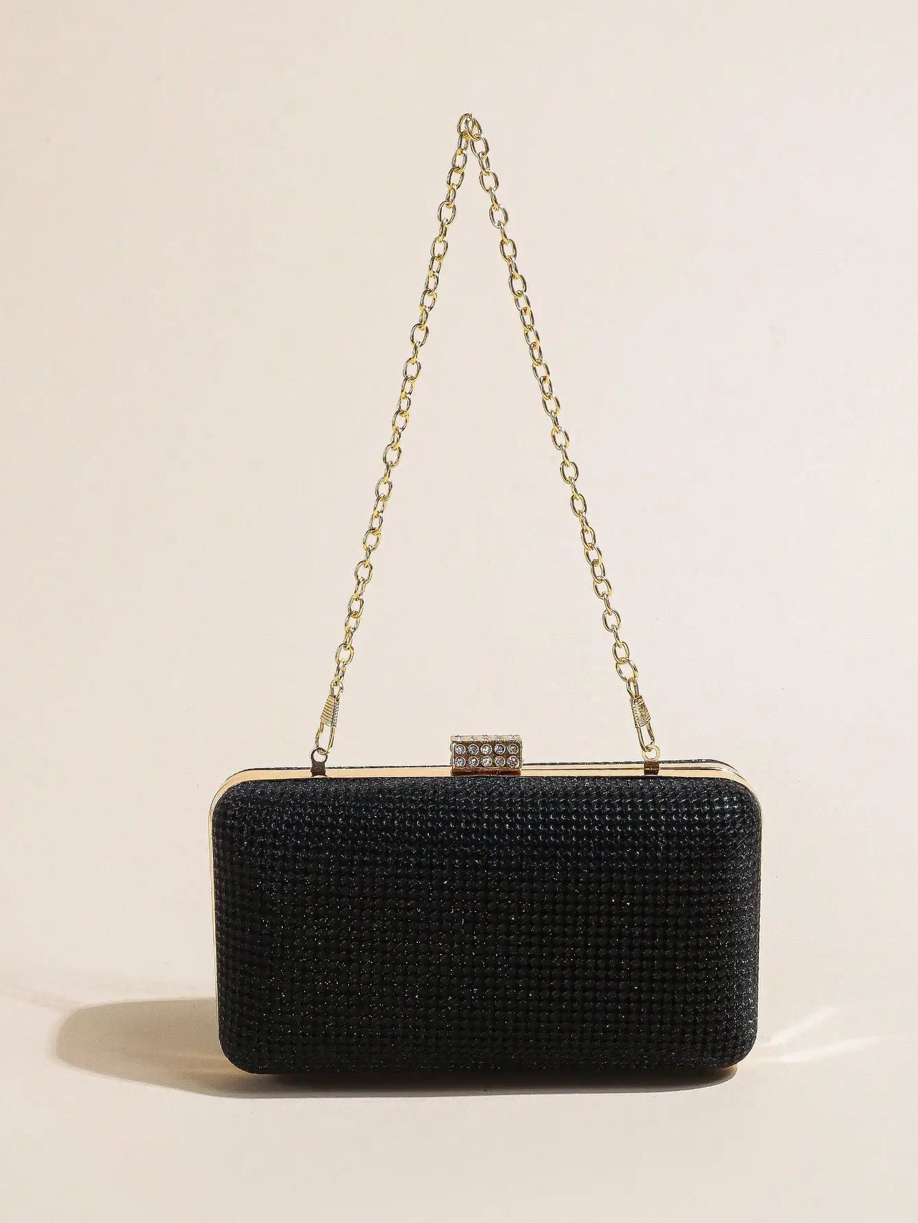 1PC Sliver Sparkling Women Evening Purses Clutch Bag，Rhinestone Formal Party Clutches， Wedding Purses  Prom Handbags