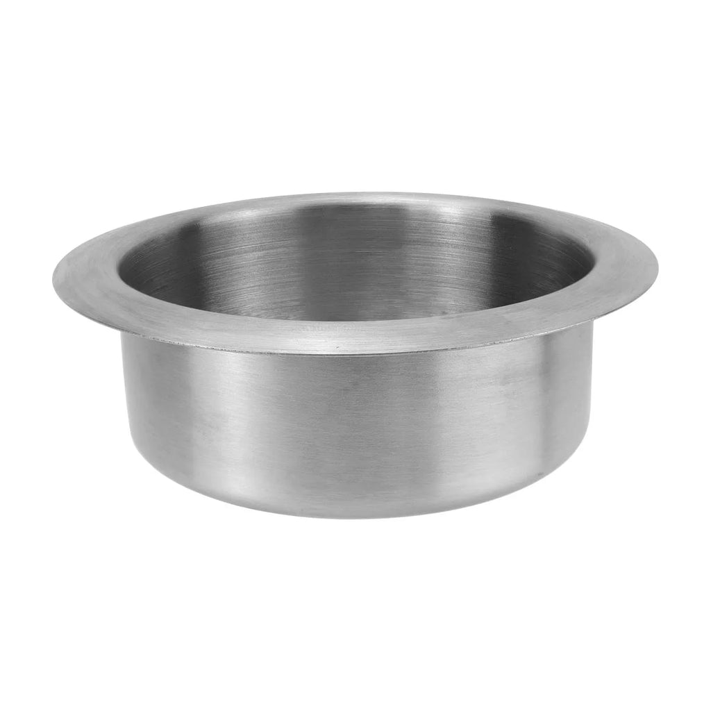 Car Recessed Cup - Stainless Steel Recessed Drop in Plastic Cup Drink Can Holder with Drain for Boat Car Marine Rv