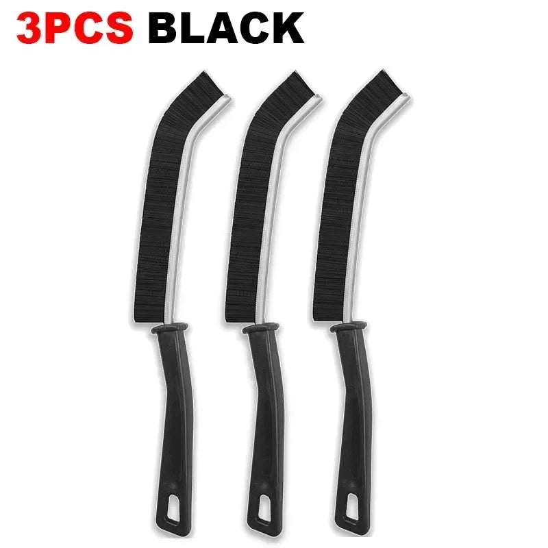 Grout Gap Cleaning Brush Kitchen Toilet Tile Joints Dead Angle Hard Bristle Brushes Long Handle Narrow Gap Cleaner 5-1pcs