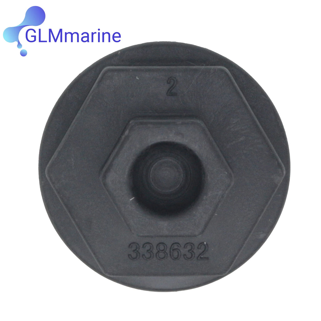 Thermostat Cap for Johnson Evinrude 60° V4 & V6 Outboard 40-200HP 338632