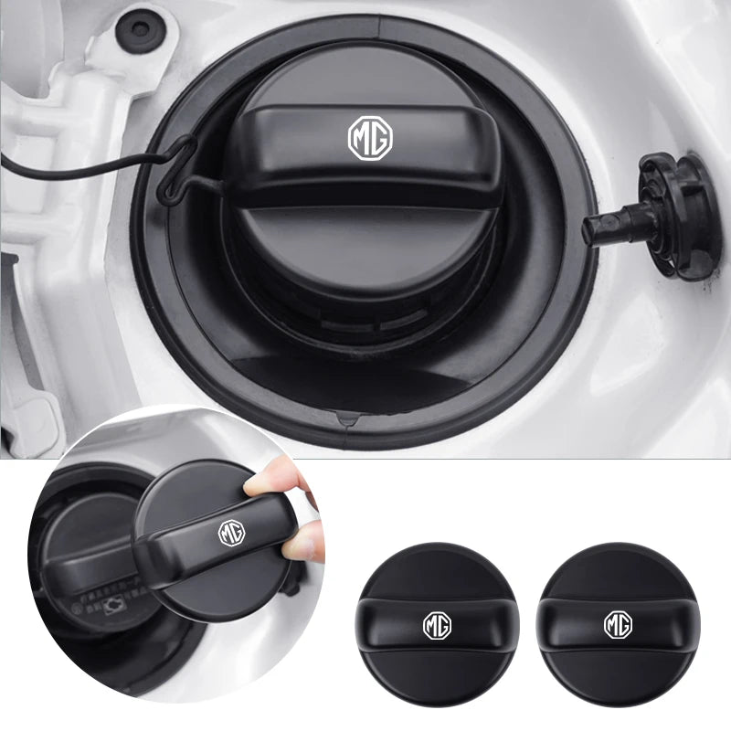 Car Zinc Alloy Fuel Tank Cap Dustproof Petrol Cover Accessories For Morris Garages MG 3 5 6 7 HS ZS GS Hector TF GT ZR RX5 RX8