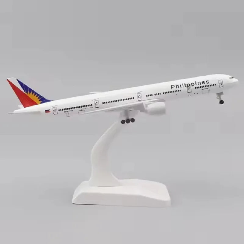airplane toy metal 20cm scale plane B777 Philippines Aircraft Model Airlines Diecast Airplane Model Aviation