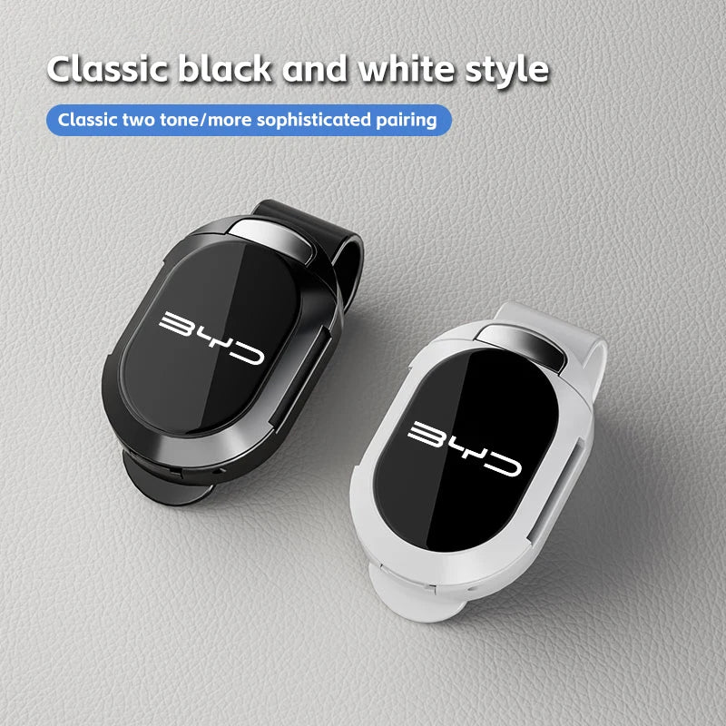 Sunglasses Holder Clamp Car Sun Visor For BYD M6 G3 G5 T3 13 F3 F0 S6 S7 E5 E6 L3 tang yuan atto3 song Covers Accessorie
