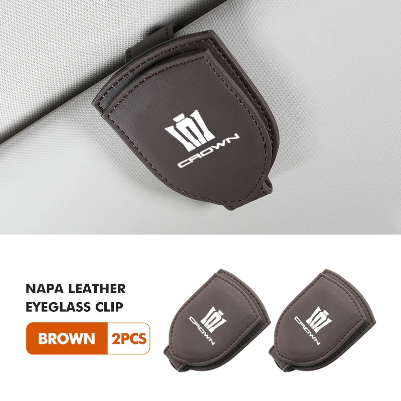 For Toyota Car Glasses Clip Sun Visor Eyeglasses Magnetic Sunglasses Clip Crown Athlete 2000 2001 2002 2003 2004 2005 2006 2007