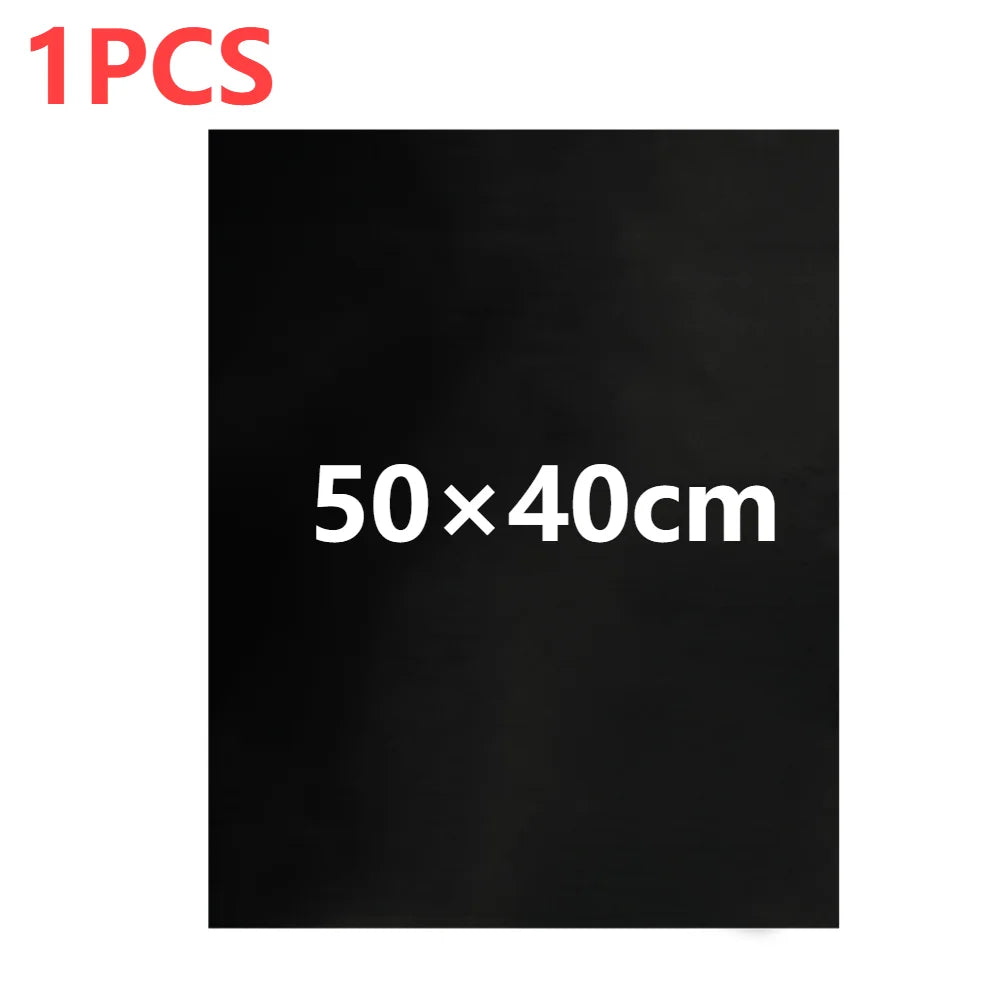 1-20PCS 50×40cm 33×40cm Oven Liners Grill Mat on Stick BBQ Grill Liners Reusable Barbecue Baking Liners Cook Pad Microwave Tool