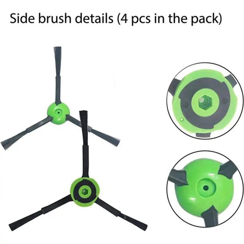ABEZ For Irobot Roomba Combo I5 / I5+ / J5 / J5 + Robot Vacuum Cleaner Main Side Brush Hepa Filter Parts Accessories Kit