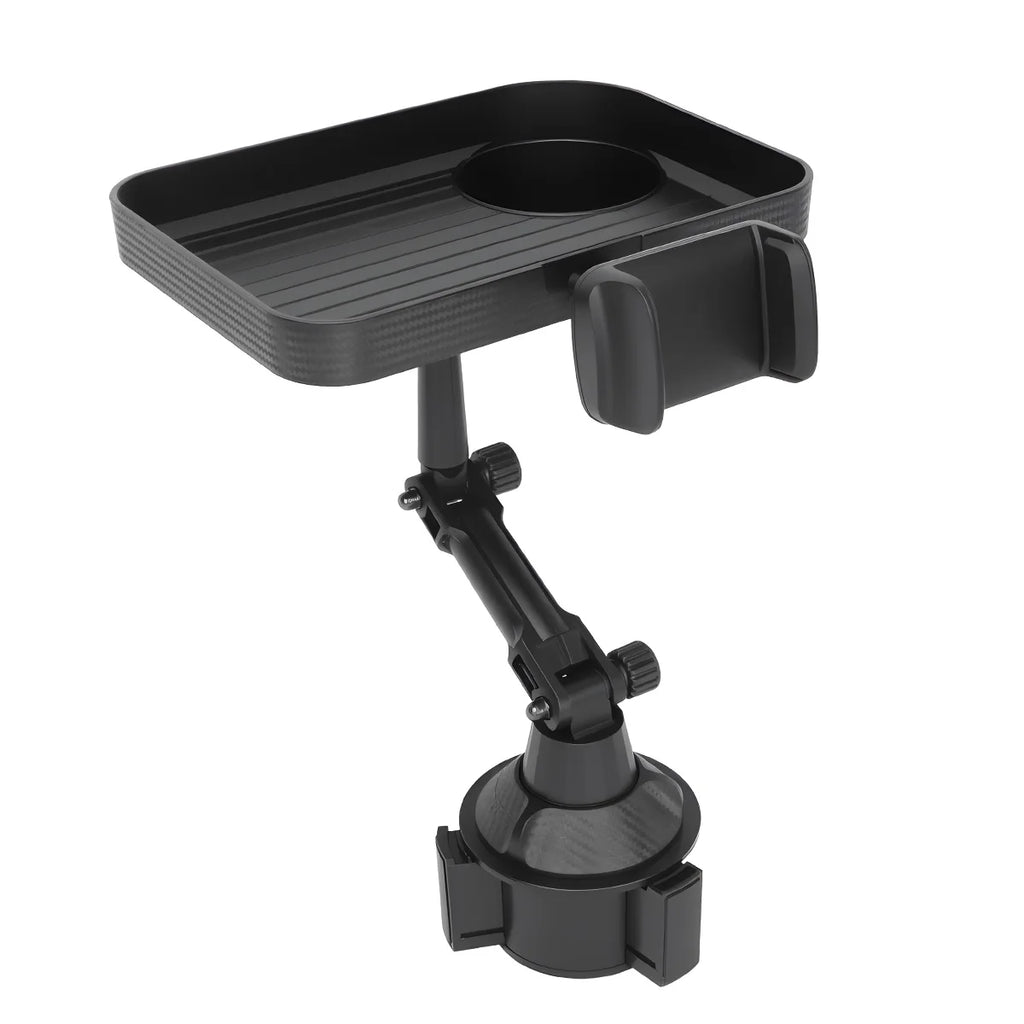 Car Cup Phone Holder Stand Mount Tray 360° Degree Rotation Table Slot Food Organized Adjustable Drink Accesories for iphone