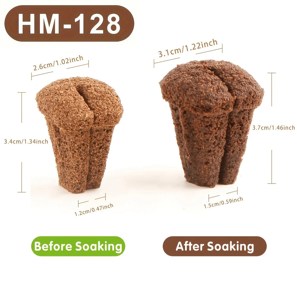 Hydroponic Rapid Grow Rooting Seed Starter Sponges for Orchid Stem-Cutting Plants, Seed Plugs for 105 & 128 Holo Nursery Trays