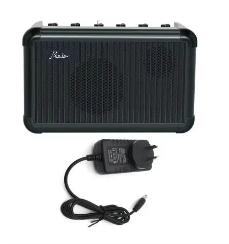 Rowin 15W PE-10S 30W PD-30 Bass Guitar Amplifier Multi-Function OTG BT Battery Buildin Combo Amp Reverb Chorus Multi effect