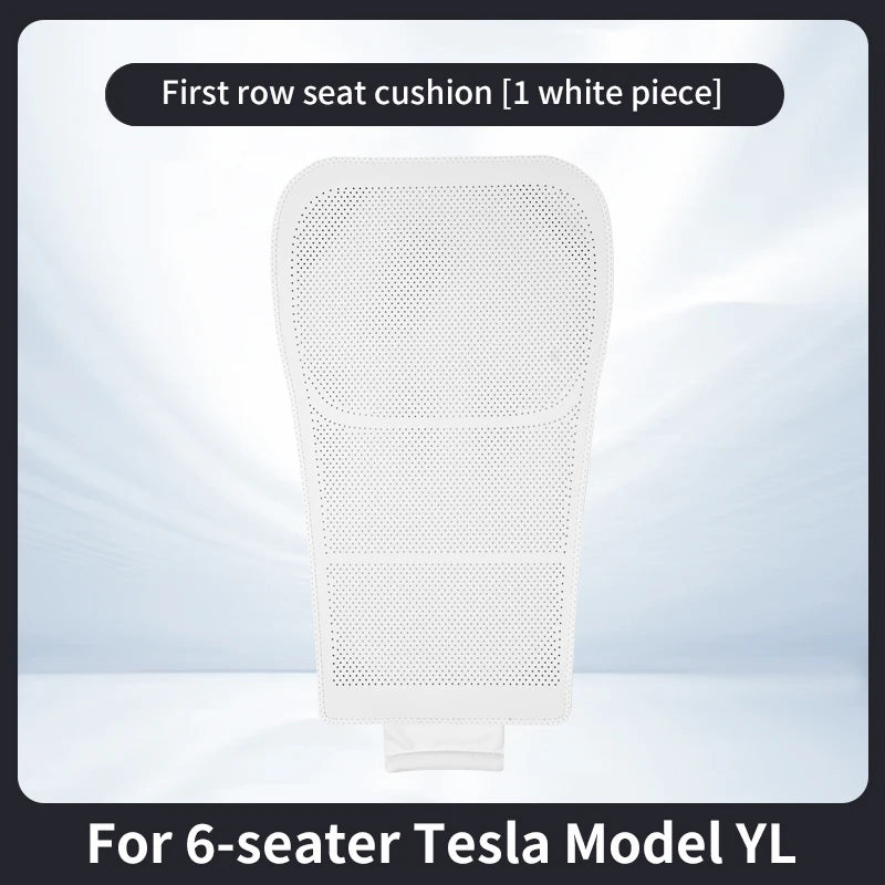For 6-seater Tesla Model YL car seat cushion, Model Y L front and rear seat cushion, seat back cushion, seat protection cushion