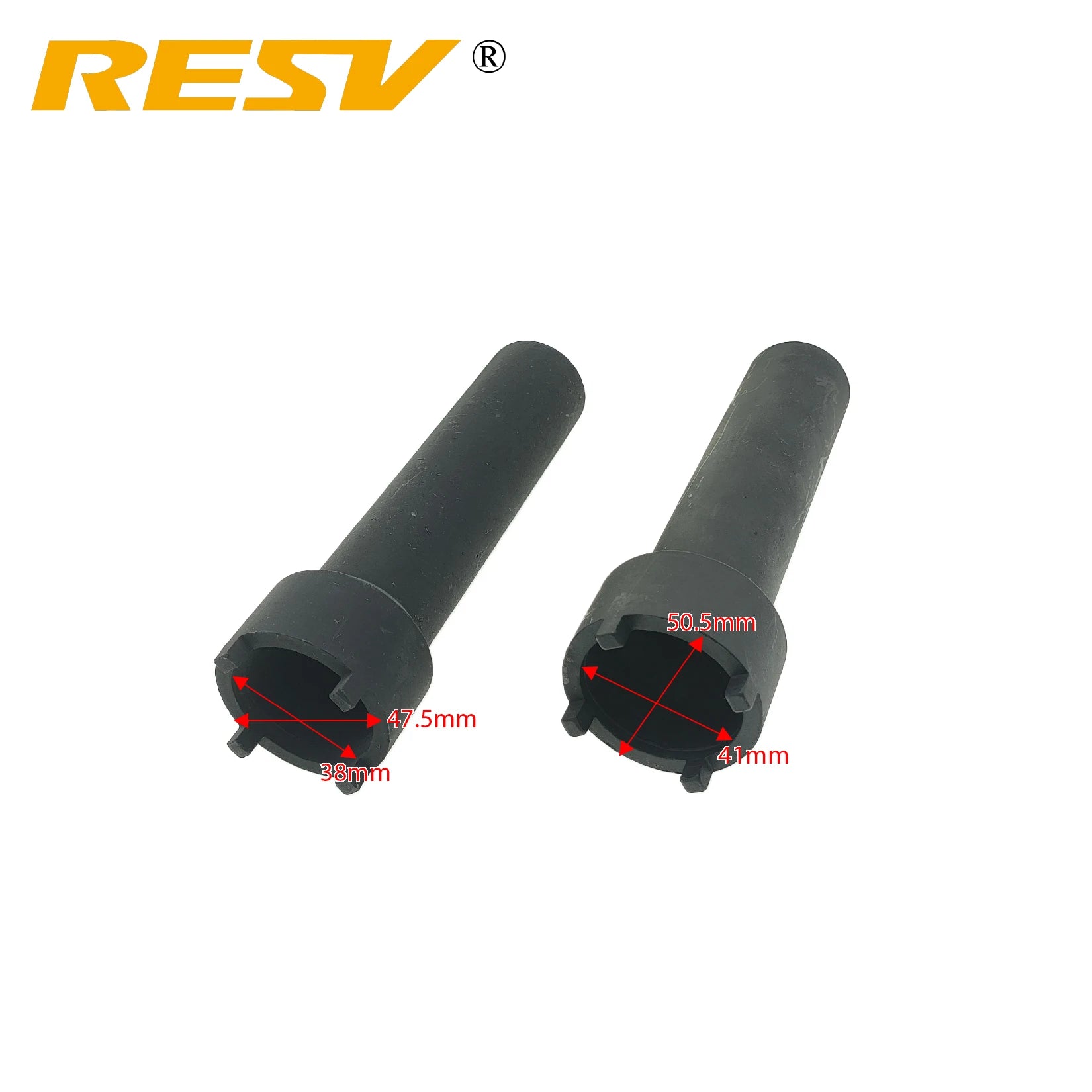 RESV 38mm 41mm For Electric Tricycle Motorcycle Scooter Faucet Steering Column Wave Plate Nut Four-Claw Removal Tool
