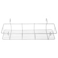 Stainless Steel Bbq Storage Basket Curved Hooks Grill Side Hanging Rack Outdoor Picnic Cooking Tool Holder Camping Cookware