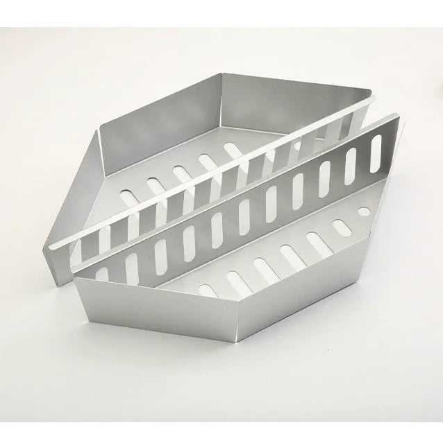 Charcoal Baskets for Weber Grill BBQ Fuel Holder Contoured - Durable Sturdy - Perfect for Barbecue Cooking Grilling Outdoor