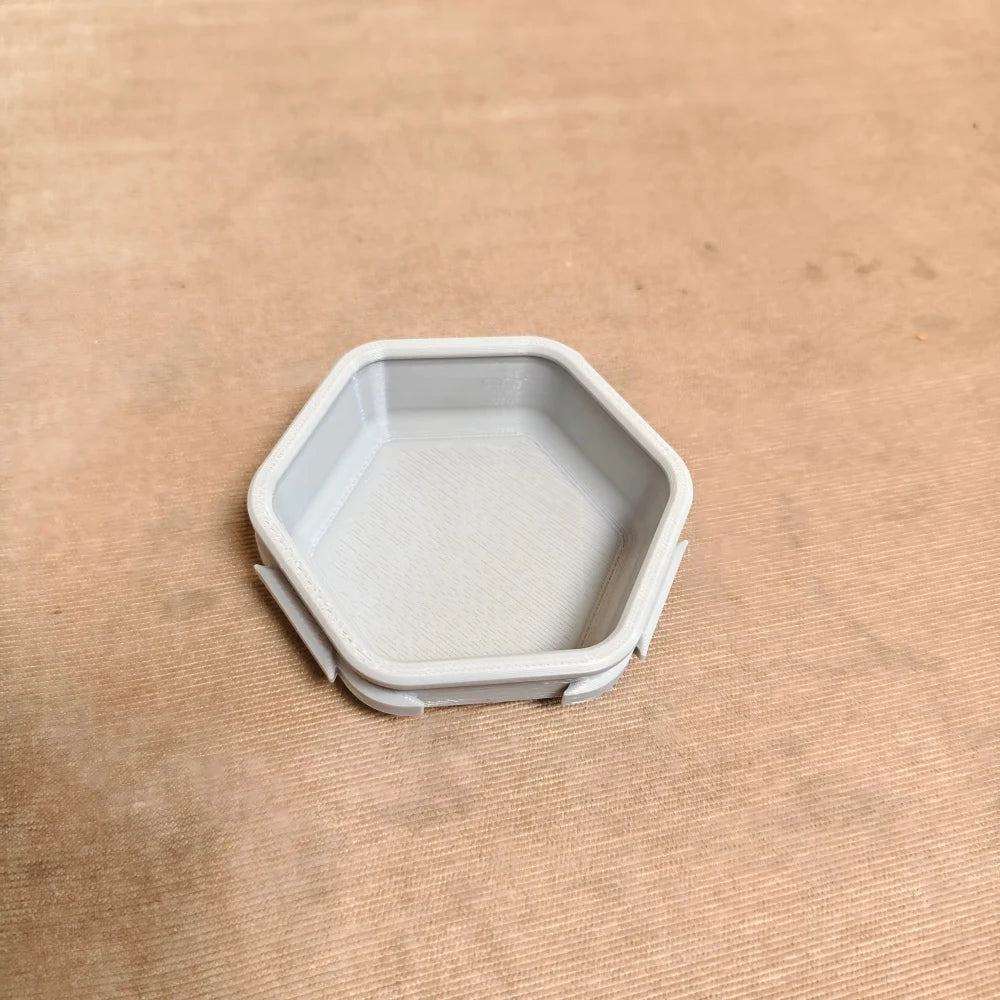 token tray Board game storage box portable board game accessories game props script kill token hex dice box