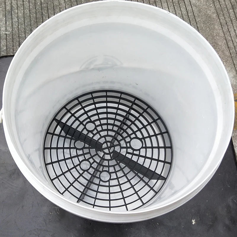 1PC Car Wash Sand and Gravel Filter Sand and Gravel Separation Filter Separate Clean Bucket Insert Car Wash Accessories 23.5*6CM