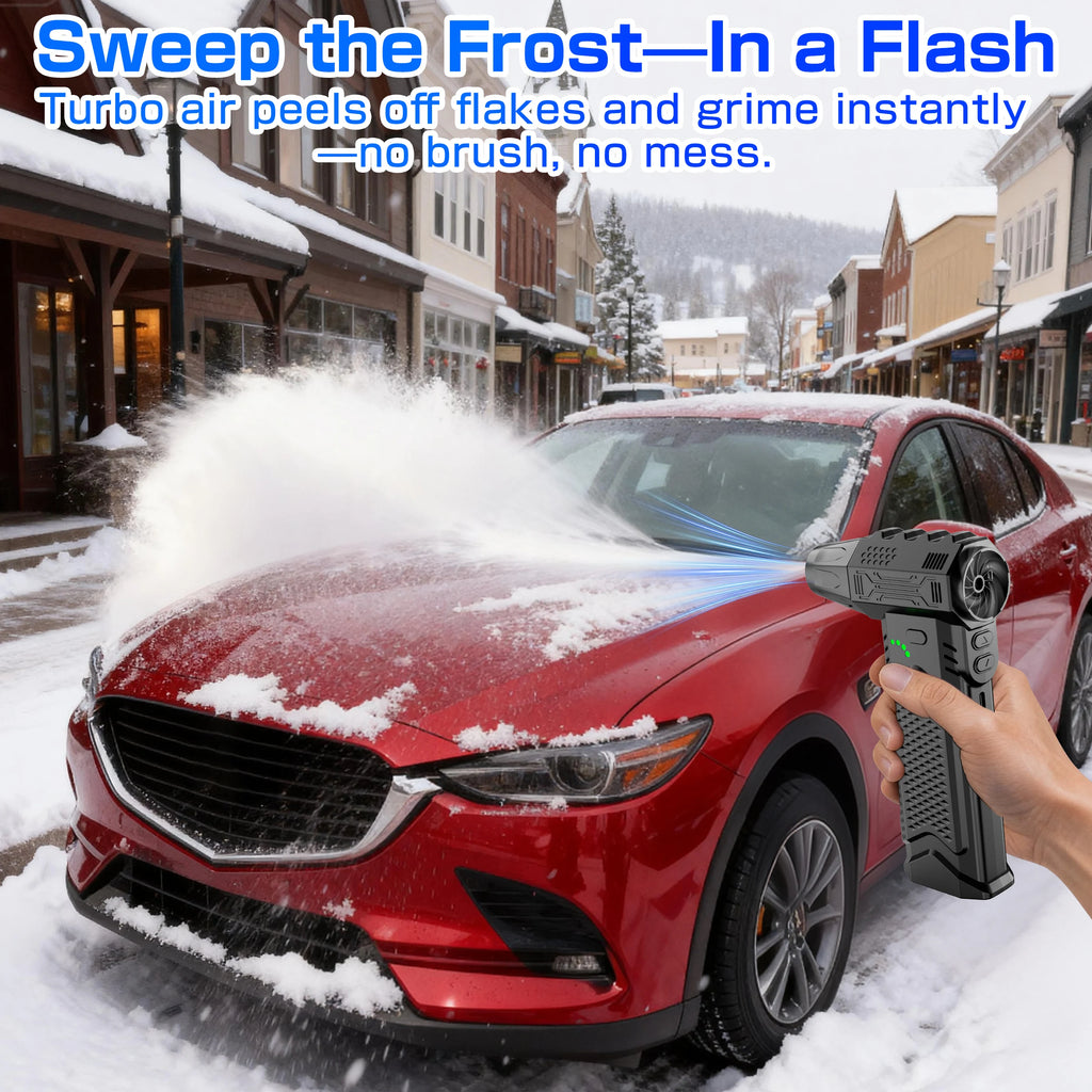 Car Vacuum Cleaner Violent Jet Fan Blower Turbo Fan Cleaning Blowing Tools Hair Dryer Family Electric Air Duster Auto Accessories Dust Collector Outdoors Portable 150000RPM