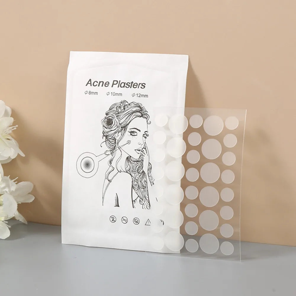 Artificial Skin zits Removal Patch Transparent Beauty Stickers Pimple Patch Concealer Absorbing Liquid zits Cleansing Patch