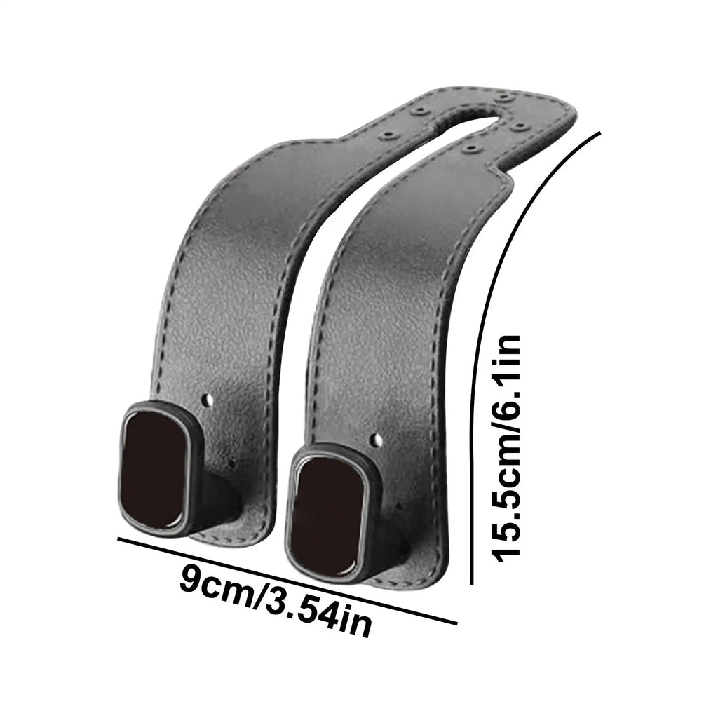 Car Headrest Hooks Hanger for Bags Seat Back Organizer Holder Clips Auto Fastener Hooks Car Storage car accessories