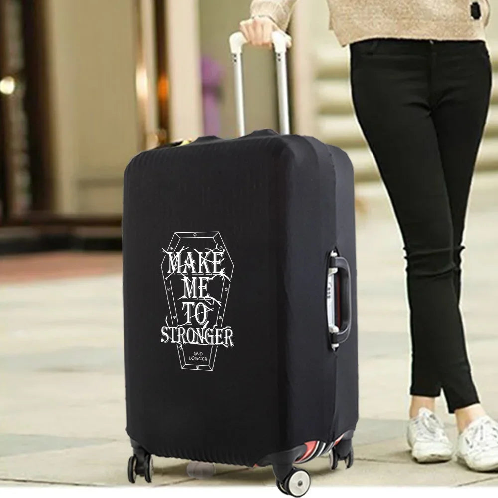 Fashion Travel Essentials Suitcase Cover Funny Print for 18-32 Inch Traveling Accessories Bag Trolley Luggage Protective Case