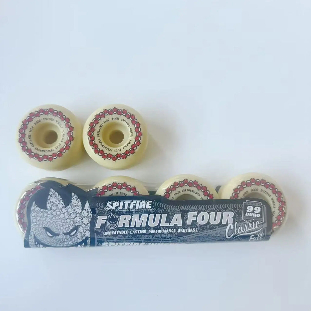 Spitfire Wheels Imported Genuine Spitfire 52mm 101duro 53mm 54mm 56mm 99duro 80HD Skateboard Wheel for Skateboard