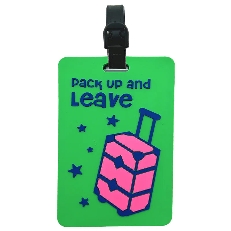 Luggage Bag Label PVC Luggage Bag Tote Bag Travel Bag Label With Business Card And Privacy Cover IT'S NOT YOU BAGS