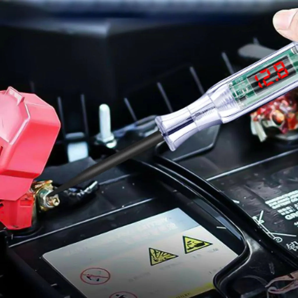 6V-24V 5V-90V Circuit Tester Digital Test Lamp Probe Pen Lamp Automotive Truck Voltage Circuit Test Pen Automotive Repair Tool