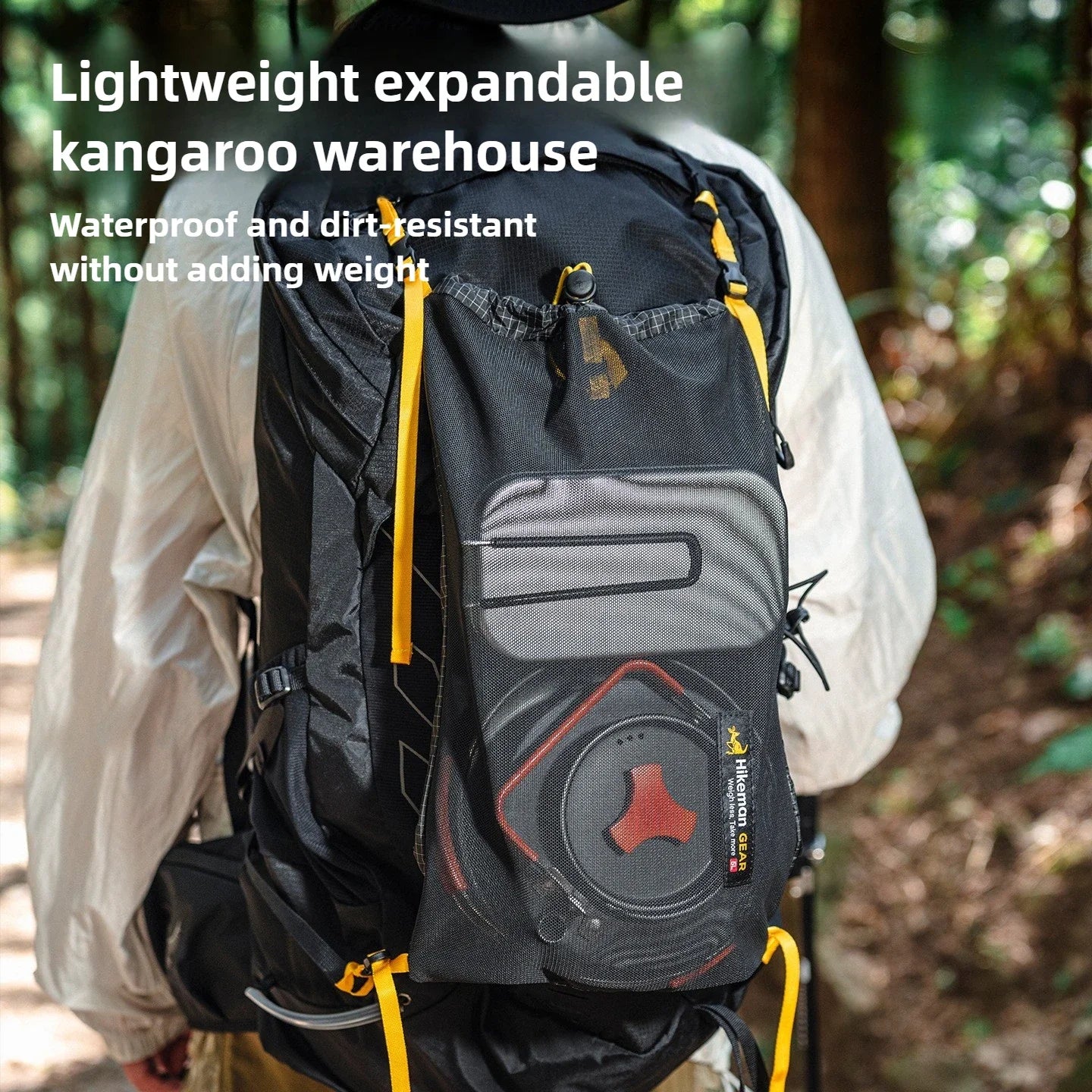 Outdoor Hiking Bag Accessory Bags Organizer Dyneema Multi-Functional Molle Tactical Tool Expansion Accessory Pack