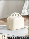 Small Handheld Suitcase Makeup Bag Women's Mini Additional Bag Can Be Hung on Trolley 14-inch Small Case Storage Bag