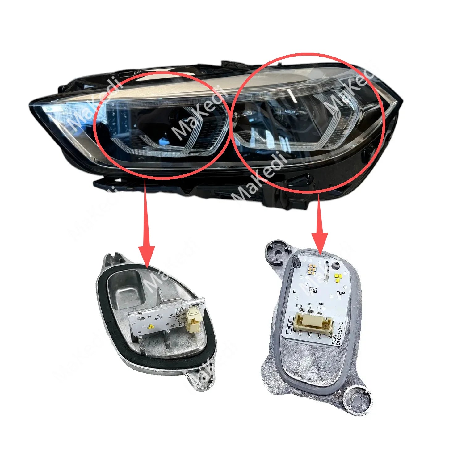 LED Headllight DRL Module 63119448116 For 2019 2020 2023 BMW 1 Series F40 118i 120dX F44 228IX M235IX 9448116 S552A B105161-C