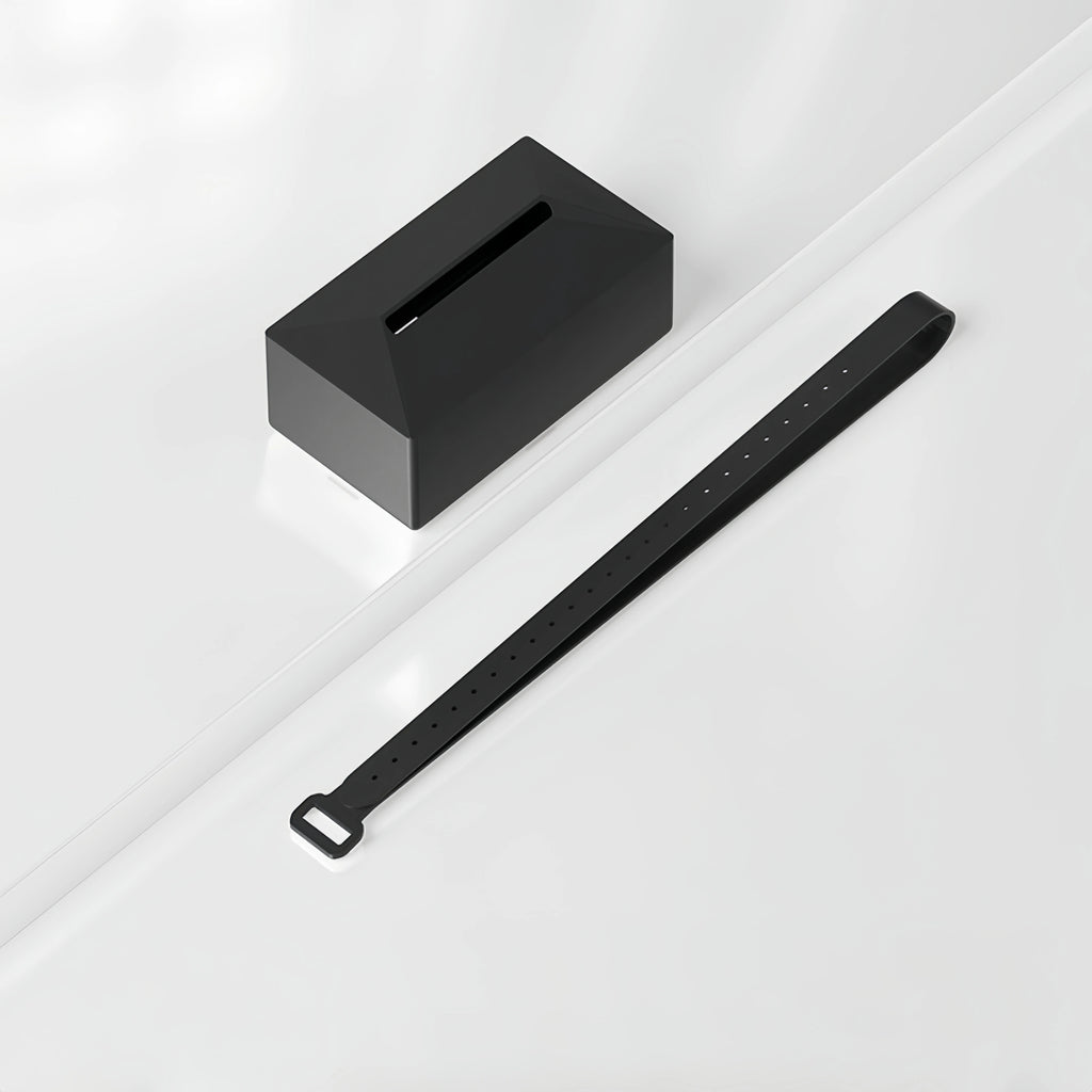 Silicone Car Tissue Box For Tesla Model Y 3 X S Seat Back HangingTissue Holder Box With Fix Strap Auto Interior Accessories