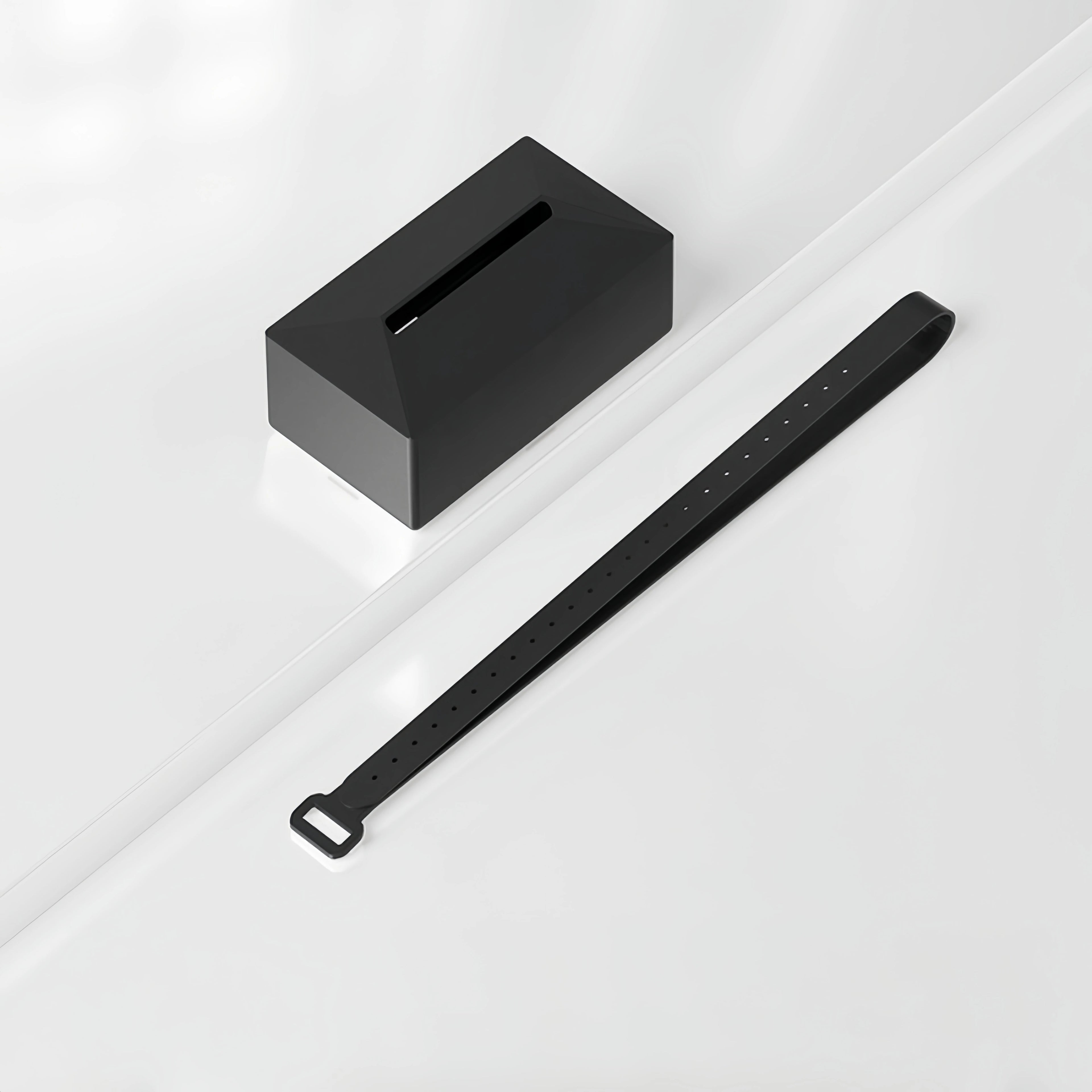 Silicone Car Tissue Box For Tesla Model Y 3 X S Seat Back HangingTissue Holder Box With Fix Strap Auto Interior Accessories