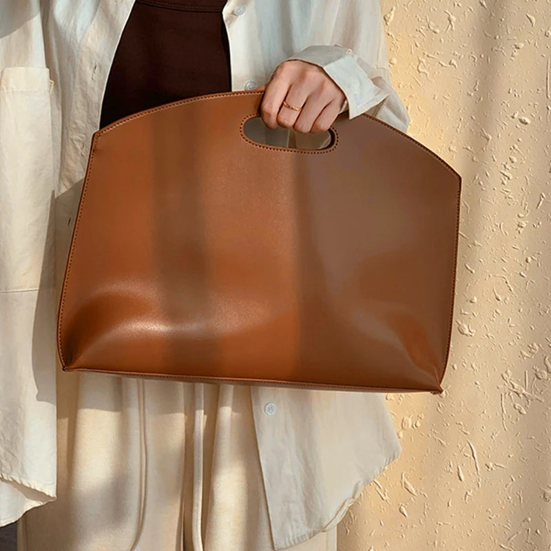 New Instagram Niche Design for Women, Fashionable Hand-held Office and Commuting Briefcase, Laptop and Laptop Case