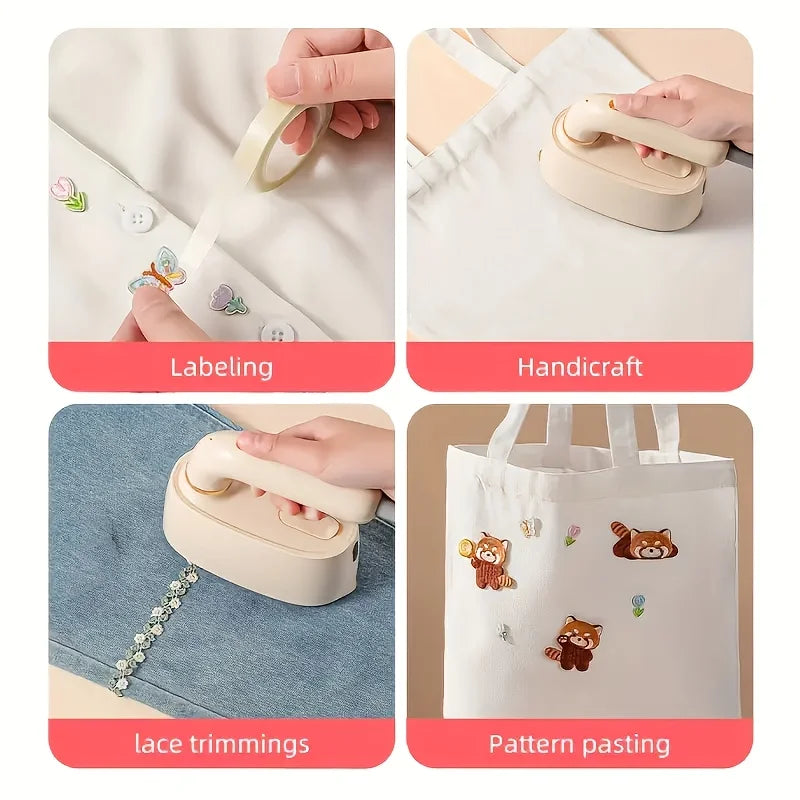64M DIY Garment Ironing Double-sided Adhesive Self Adhesive Pants Hem Tape Heat Melt Nonwoven Clothes Length Shorten Sewing Tool