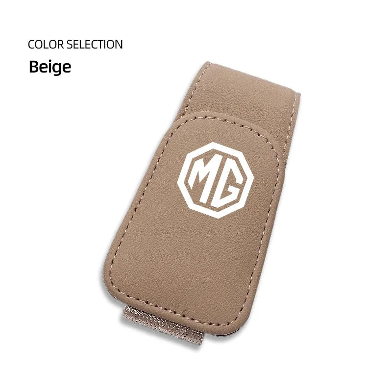Car Interior Glasses Storage Clip Visor ID Card Holder Bracket For MG MG4 EV Cyberster ZS ES5 HS ONE MG5 MG6 MG7