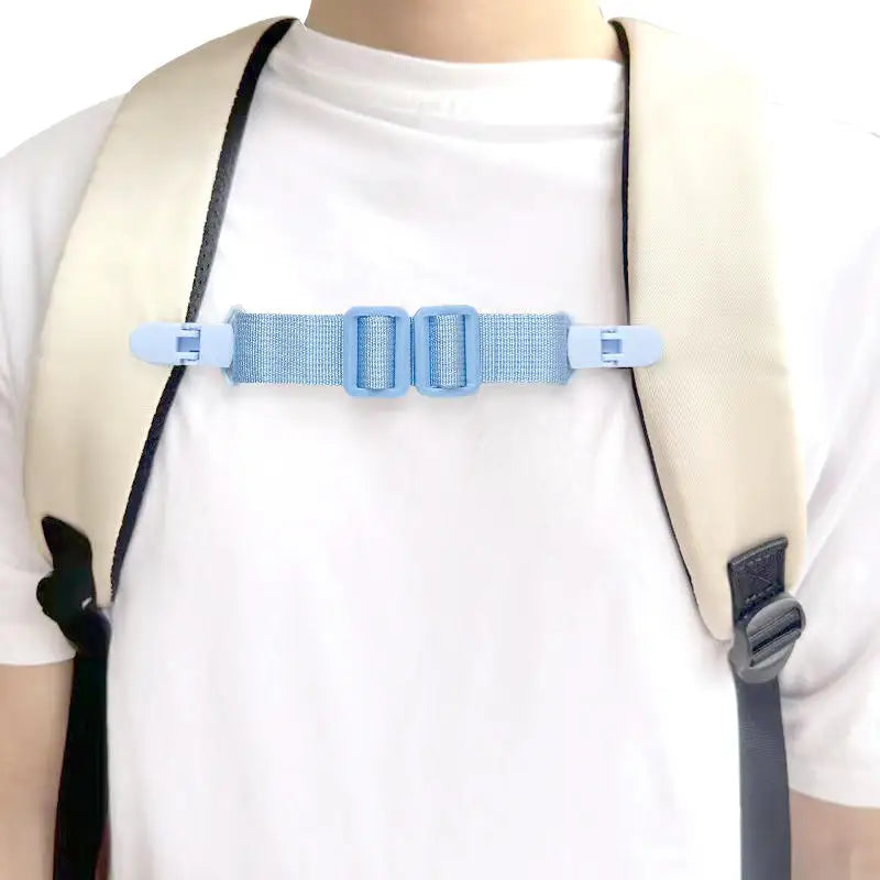 Adjustable Backpack Sternum Strap With Fixed Buckle Backpack Chest Strap Detachable Chest Belt Outdoor Camping Harness Strap