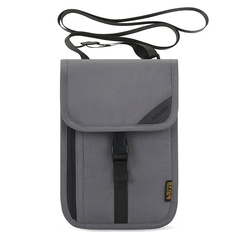 Travel Pouch Neck Wallet Family Passport Holder Organizer Case with RFID Blocking Passport Wallet Travel Wallet Travel Accessori